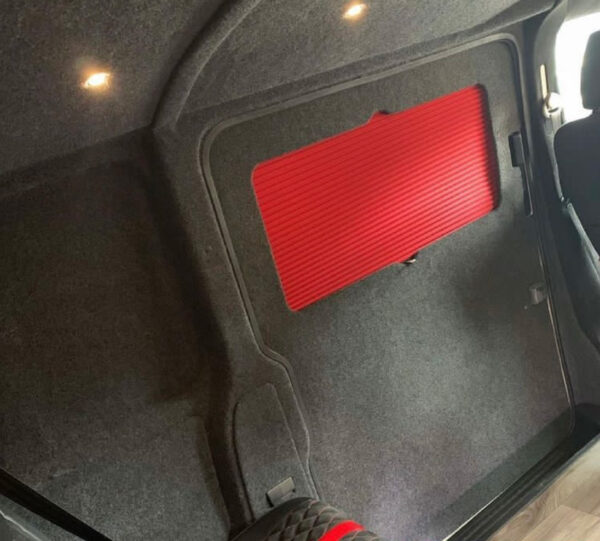 VW T5 T6 Window Pod Panel B red